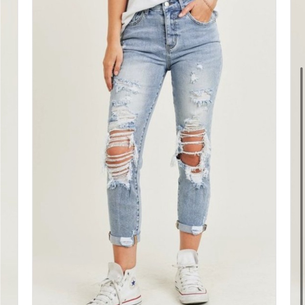 29/9 Risen Jeans, distressed